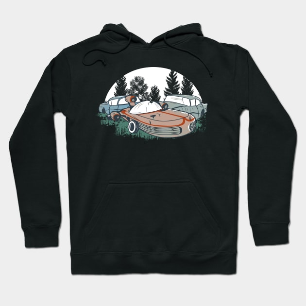 Junkyard classic Hoodie by Piercek25